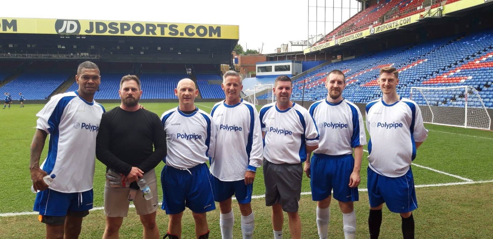 Polypipe recently took part in the annual Rudridge 7 a side football tournament at Selhurst Park in London