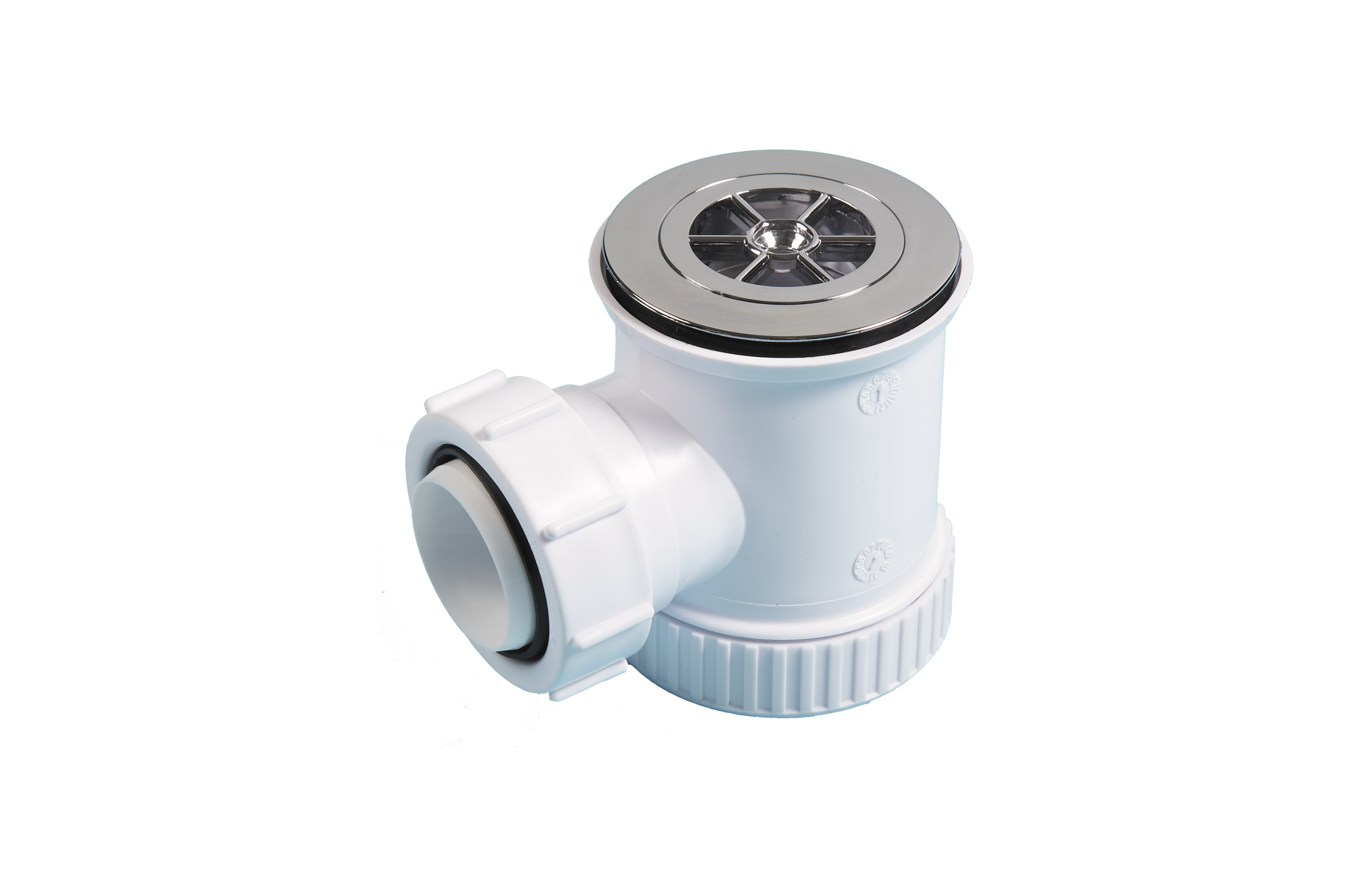 482.15 Terrain Traps 40mm Shower Trap White Polypipe