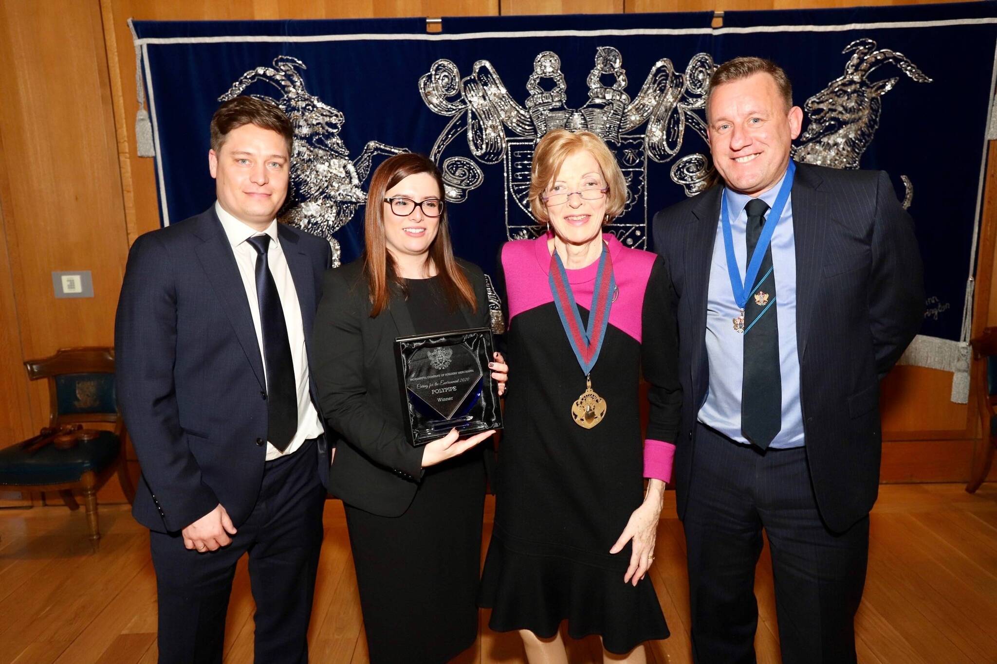 Merchant guild recognises Polypipe as Caring for the Environment