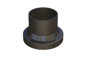 Polypipe Terrain HDPE soil and waste pipe drainage system flange fittings for commercial buildings