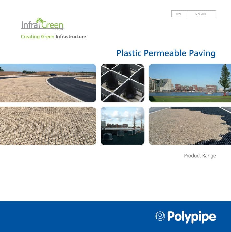 InfraGreen Plastic Permeable Paving Brochure Polypipe