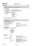 Terrain Cleaning Fluid Safety Data Sheet