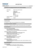 Terrain Soluble Lubricant Safety data Sheet