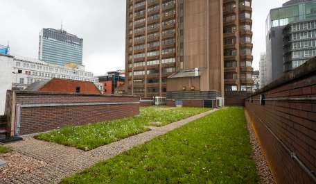  A ground-breaking climate and water resilience research roof sited on Bloc, Manchester - Polypipe Civils & Green Urbanisation
