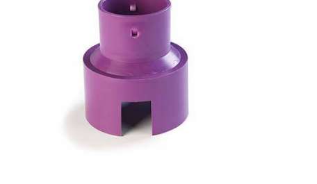 100mm x 60mm Unslotted Reducer Scottish Lighting Purple