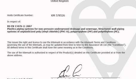 BS EN 13476-2 Underground drainage systems