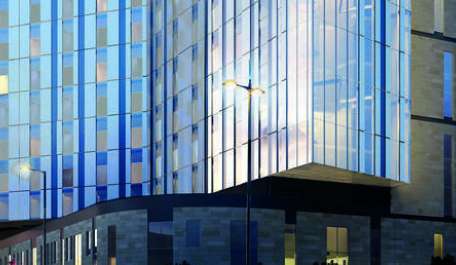 Terrain secondery stack ventilation used in Royal Liverpool Hospital