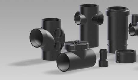 Terrain FUZE HDPE soil and waste pipe system for commercial buildings