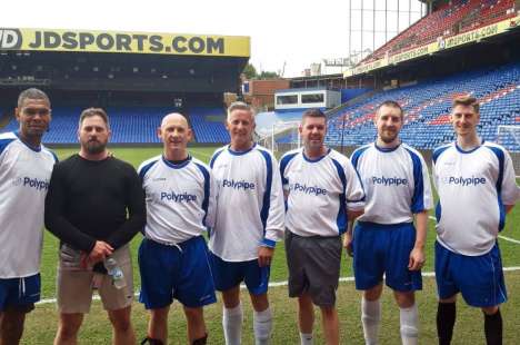 Polypipe recently took part in the annual Rudridge 7 a side football tournament at Selhurst Park in London