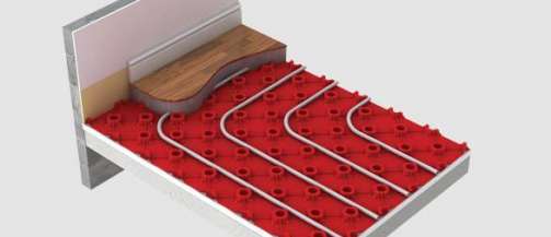 Red Floor Panel