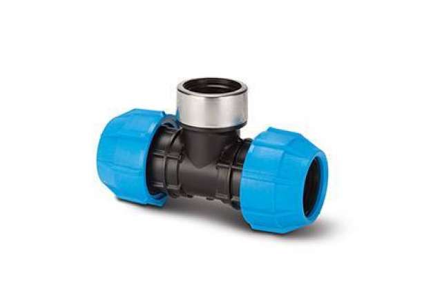 Reduced Branch Tee, Compression Fittings