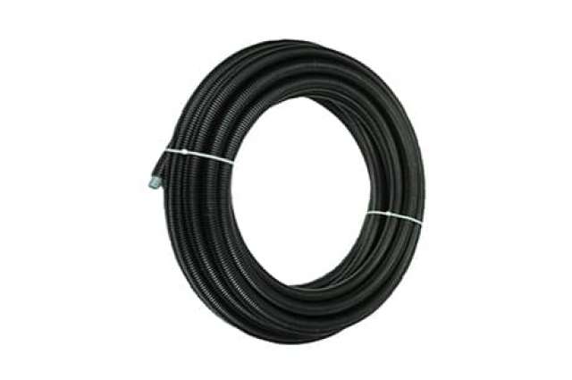 Black shop poly hose
