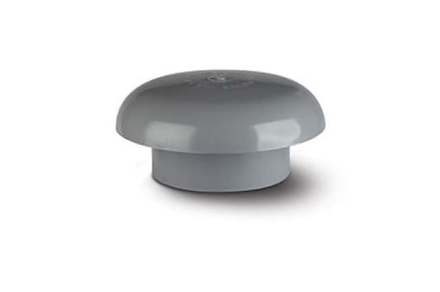 Soil Vent Cowl 110mm Polypipe SCV40 Grey