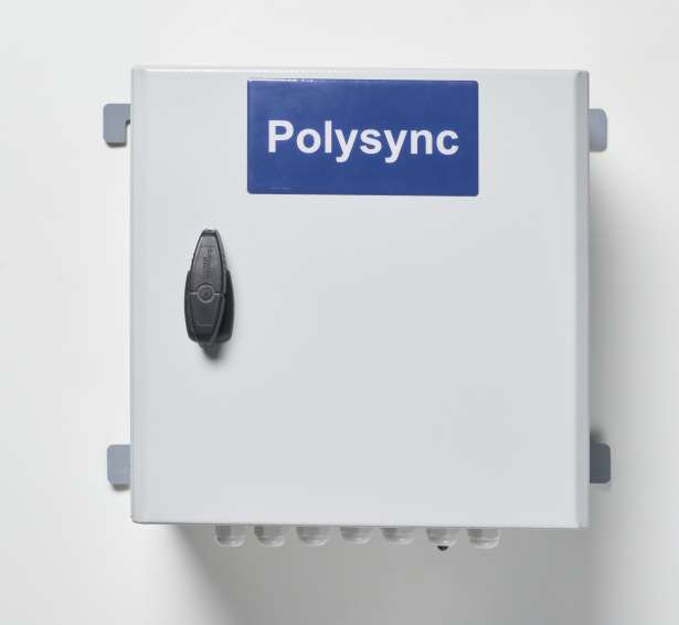 Polypipe Polysync Box with the door closed