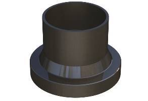 Polypipe Terrain HDPE soil and waste pipe drainage system flange fittings for commercial buildings