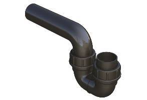 Polypipe Terrain HDPE soil and waste pipe drainage system traps for commercial buildings